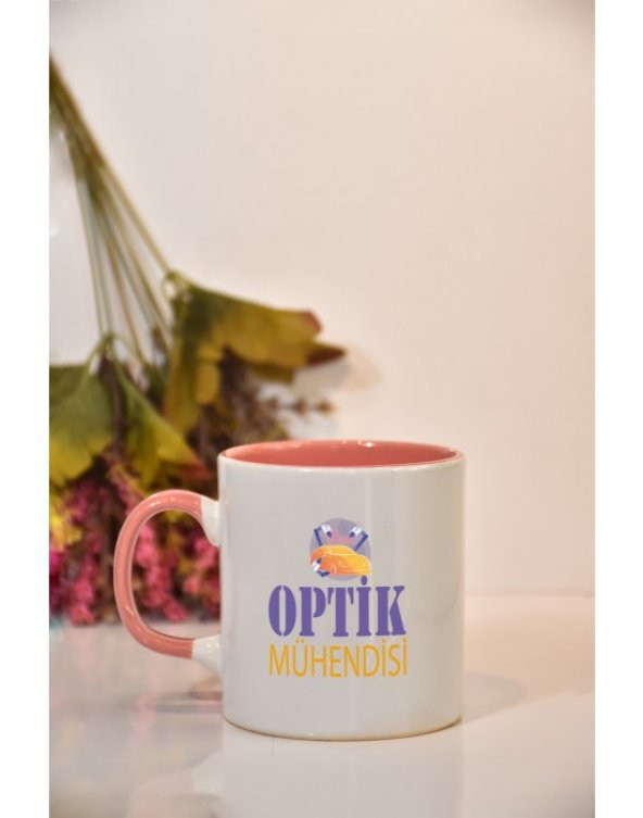 Optik Mühendisi Baskılı Kupa Bardak - 1