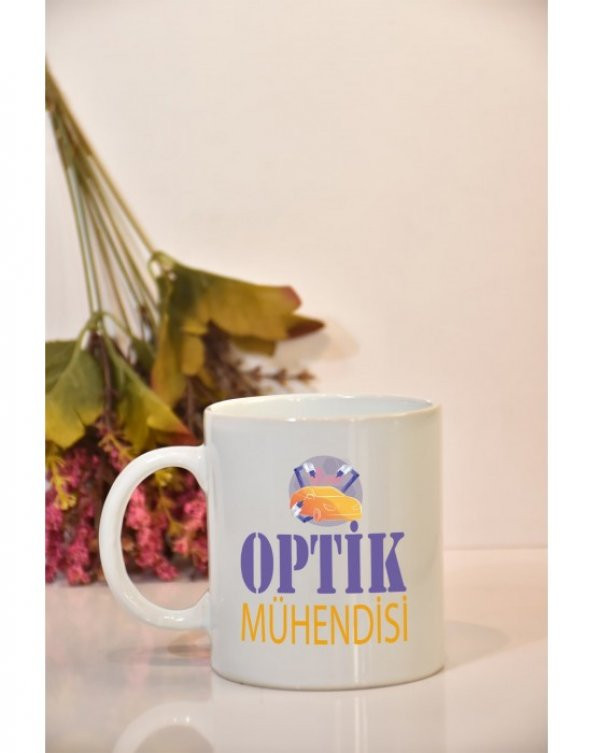 Optik Mühendisi Baskılı Kupa Bardak - 10