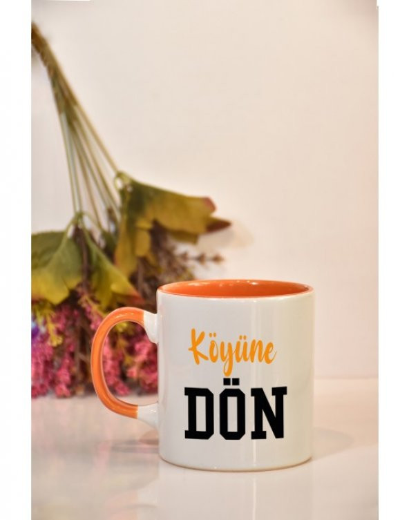 Köyüne Dön  Baskılı Kupa Bardak - 6