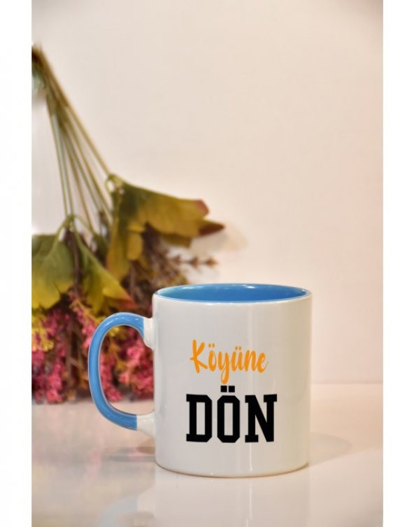 Köyüne Dön  Baskılı Kupa Bardak - 5