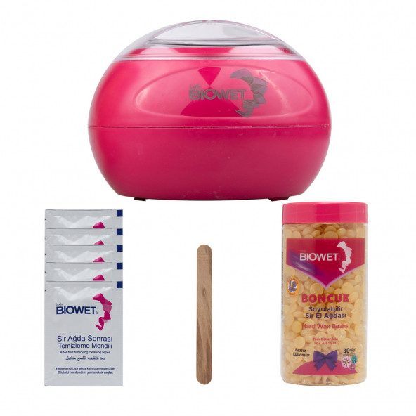 Biowet Boncuk Soyulabilir Sir Ağda Isıtıcı Set