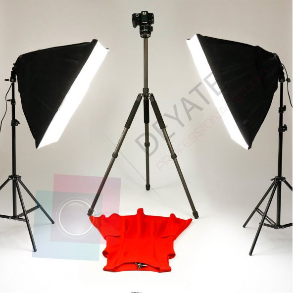 Deyatech Youtuber Kit 50x70 Softbox Sürekli Video Işık - 6