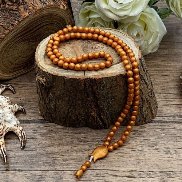 Hediyelik Kadife Kaplı Yasin Kitabı, Seccade, Kokulu Tesbih, Asetat Kutulu (26×23) Paket Gold - 4