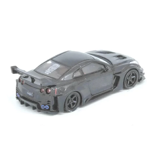 Inno 1/64 NISSAN GT-R (R35) LBWK SUPER SILHOUETTE 35GT-RR Full Carbon - 2