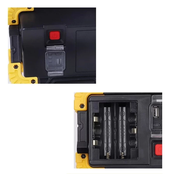 750 Lümen Powerbank Şarjlı Işıldak  Wt-330 - 2