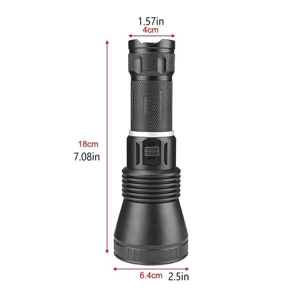 1200 Lümen Profesyonel Şarjlı El Feneri  Wt-655 - Resim 3