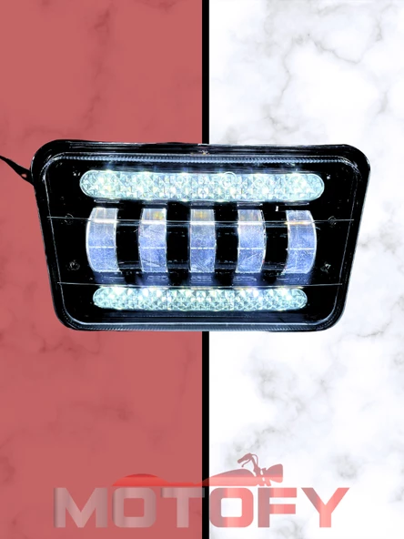 CG KUBA ÇİTA AGK FALCON MODİFİYE LED FAR ATOMU KISA - PARK ÖZELLİKLİ (UZUN MOD YOK) - Resim 2