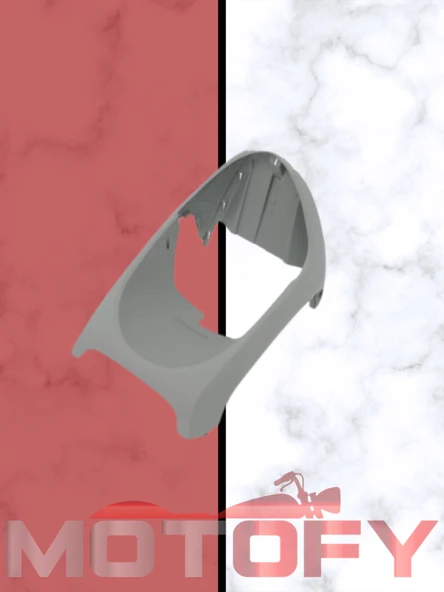 HONDA SPACY ALPHA 110 ÖN BURUN AÇIK GRİ OEM - 61100-K48-A0 ZB ürün görseli