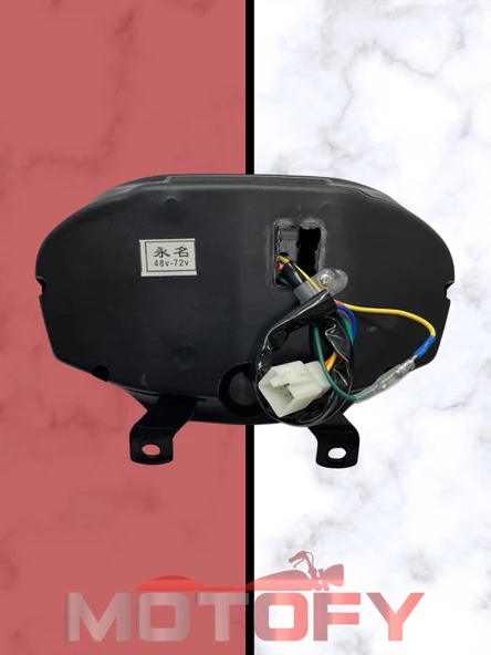 3 TEKERLİ E-BİKE ELEKTRİKLİ MOTOSİKLET BİSİKLET KİLOMETRE SAATİ 48-60-72V - 2