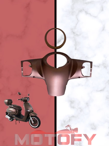 ARORA CAPPUCİNO 50 - 125 KİLOMETRE GRENAJI GİDON MUHAFAZA ARKA VE ÇERÇEVESİ KAHVERENGİ ORİJİNAL