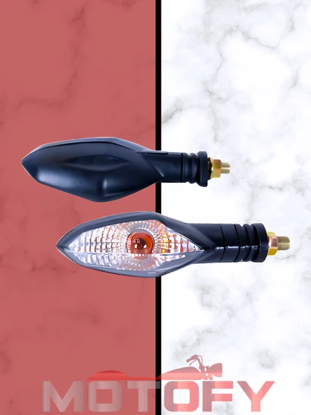 BAJAJ PULSAR NS 200 SİNYAL TAKIMI SAĞ SOL 2 ADET  E BELGELİ OEM - Resim 2