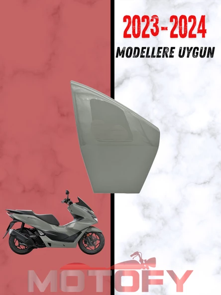 HONDA PCX 125 2023 - 2024 TORPİDO KAPAĞI NARDO GRİ ORİJİNAL - 81141-K1Z-J10YG