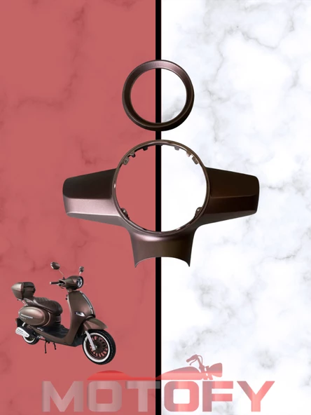 ARORA CAPPUCİNO 50 - 125 FAR GRENAJI GİDON MUHAFAZA ÖN - FAR GRENAJI VE ÇERÇEVESİ KAHVERENGİ ORİJİNAL