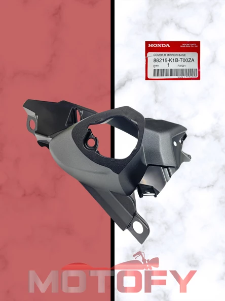 HONDA FORZA 250 AYNA GÖVDE KAPAĞI SAĞ ORİJİNAL 2021-2022 ORİJİNAL - 88215-K1B-T00ZA - Resim 2