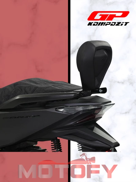 Gp Kompozit Honda Forza 250 2018-2020 Uyumlu Sissy Bar - Resim 3