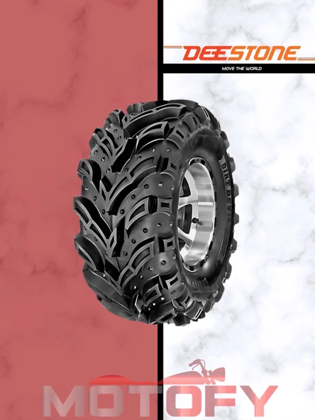 DEESTONE 25 x 10.00 - 12 DESEN - D936 - 6 KAT ATV - UTV LASTİĞİ