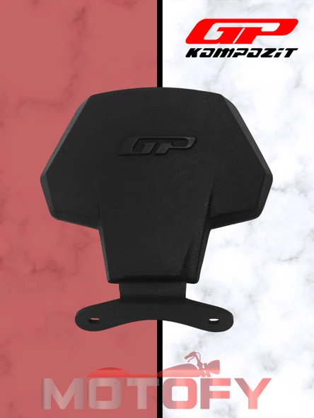 GP Kompozit Yamaha NMAX 125 / 155 2015-2024 Uyumlu Sissy Bar - Resim 2