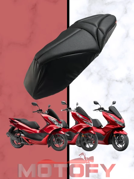 HONDA PCX 125 /150  2014-2025 UYUMLU MOTOSİKLET KONFOR SELE KILIFI VİSCO SÜNGER ürün görseli