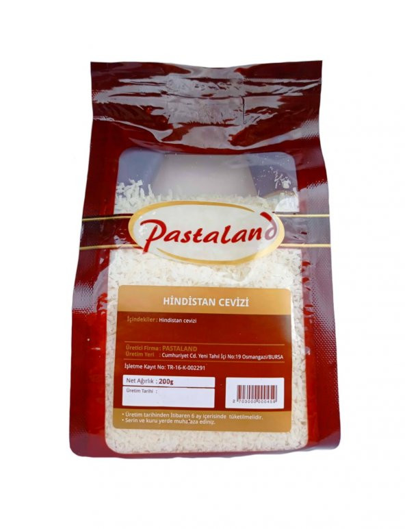 Hindistan Cevizi 200 gr - Resim 2