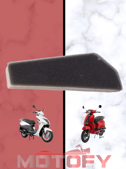 50 CC SCOOTER MOTOSİKLET HAVA FİLTRESİ - MONDİAL WİNG 50 REVOLT RS5
