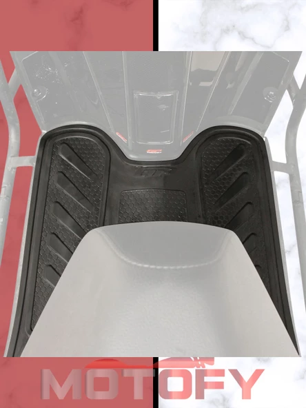 Gp Kompozit Honda Activa 2023-2024 Uyumlu Kauçuk Paspas Siyah - Resim 2