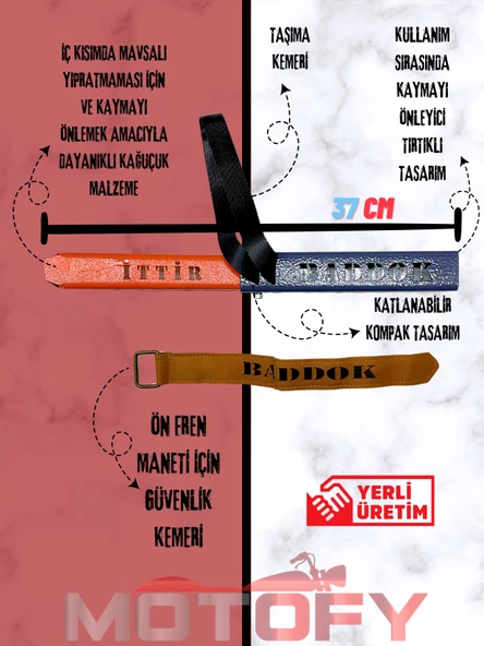 BADDOK İTTİR MOTOSİKLET ZİNCİR BAKIM VE TEMİZLİK SEHPASI - LİFTİ - 130MM ÜSTÜ LASTİK MODELLERİ İÇİN - Resim 2