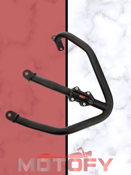 GP Kompozit CF Moto 250 SR 2020-2024 Uyumlu Motor Koruma Demiri Siyah - Resim 4