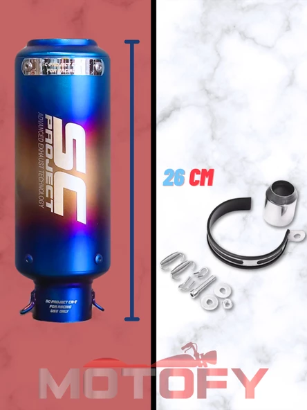 BUKALEMUN SC PROJECT PERFORMANS EGZOZU 26 CM - A KALİTE - 3