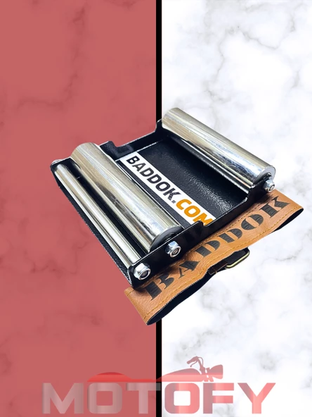 BADDOK RULMAN MOTOSİKLET ZİNCİR BAKIM VE TEMİZLİK SEHPASI - LİFTİ - Resim 2