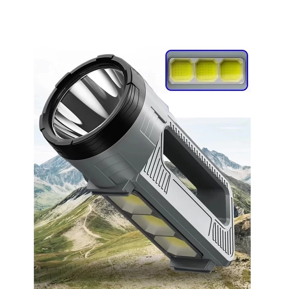 Güçlü Şarjlı Fener Masa Lambası Wt-603 - 7