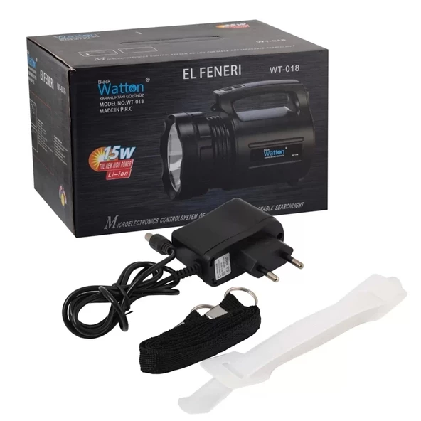 Wt-018 Profesyonel Büyük Avcı Feneri - Resim 3