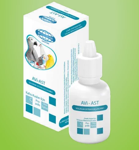 Biyoteknik Avi-ast Kafes Kuşları İçin Solunum Sistemi Takviyesi 30 cc