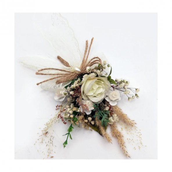 Lora Davet Sekizgen Cam Damat Fincanı ve Söz Nişan Tepsisi Takım (1 Adet) Beyaz - 54489 - 4