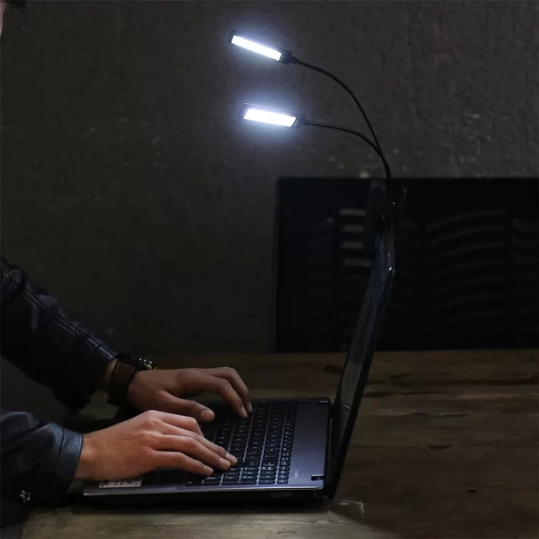 Mandallı Kitap Okuma Ve Masa Lambası Th-014 - Resim 2