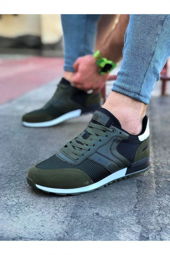 Diadof Wagoon WG014 Haki Erkek Spor Ayakkabı