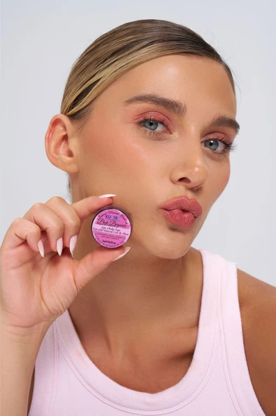 Kuatra Pink Begonia Doğal İçerikli Nemlendirici - Antioksidan Işıltı Veren Balm (Ruj - Allık - Göz Farı) 7ml - 11