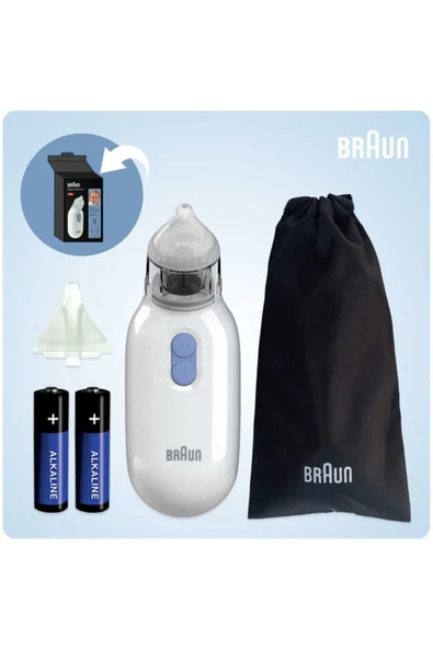 BRAUN - Bna 100 Eu Burun Aspiratörü 0 Ay+ Beyaz - 7