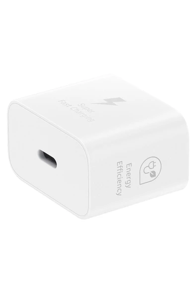 Samsung EP-T2510N Type-C 25 W Hızlı Şarj Adaptörü Beyaz - 3