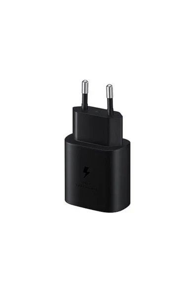 Samsung Galaxy M52 5G Type-C Fast Şarj Adaptörü 25W Siyah (Samsung Türkiye Garantili) - 3