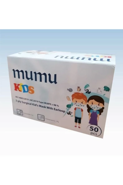 Çocuk Maskesi Pembe 50 Li Meltblown Lu Medikal Cerrahi Maske -5 Kutu- - 3