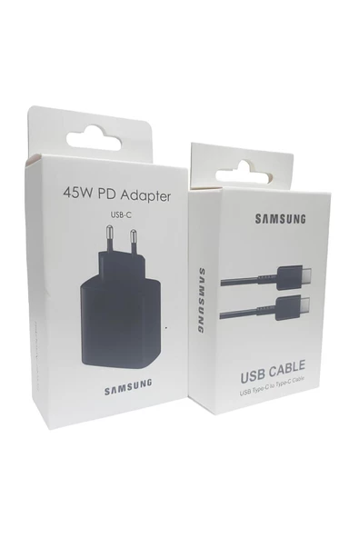 HNC GROUP Samsung Ep-ta845x 45w Hızlı Şarj Adaptörü - Siyah (EP-TA845X) - 5