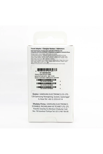 Samsung Galaxy S24 Plus Type-C Fast Şarj Adaptörü 25W Siyah (Samsung Türkiye Garantili) - 5