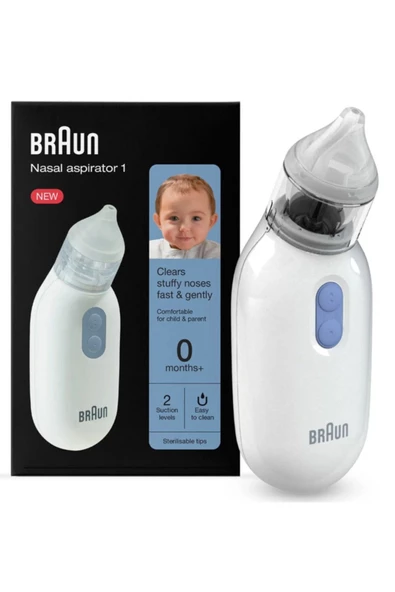 BRAUN - Bna 100 Eu Burun Aspiratörü 0 Ay+ Beyaz