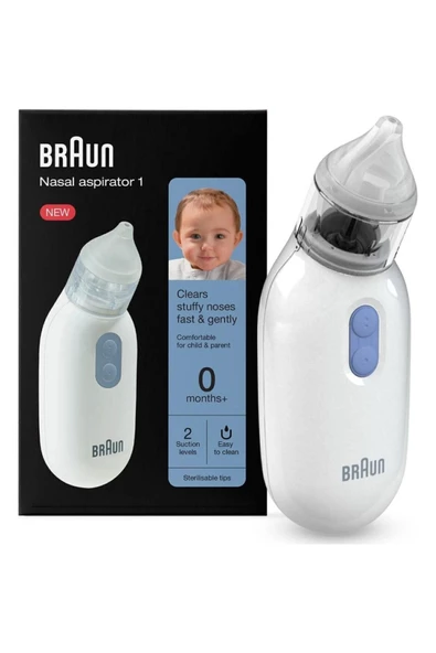 BRAUN Bna100 Eu Nasal Burun Aspiratörü