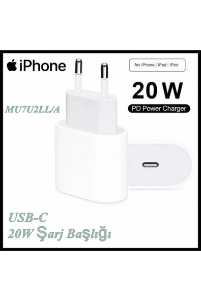 Apple Iphone 11-12-13-14-15 Pro Pro Max Type-c 20w Hızlı Şarj Adaptörü 2 Yıl Türkiye Garantili