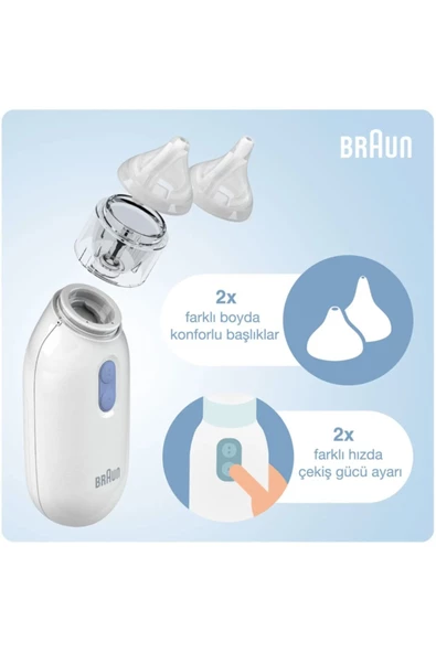 BRAUN - Bna 100 Eu Burun Aspiratörü 0 Ay+ Beyaz - 4