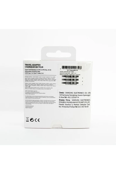 Samsung Galaxy S20 Ultra Fast Charging 45w Type-c Şarj Aleti Siyah ( Türkiye Garantili) - 6