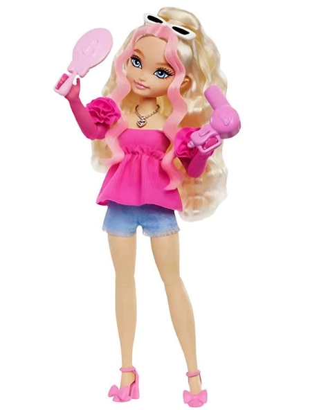Barbie Dream Besties Barbie Malibu Bebek ve Aksesuarları HYC21 - 4