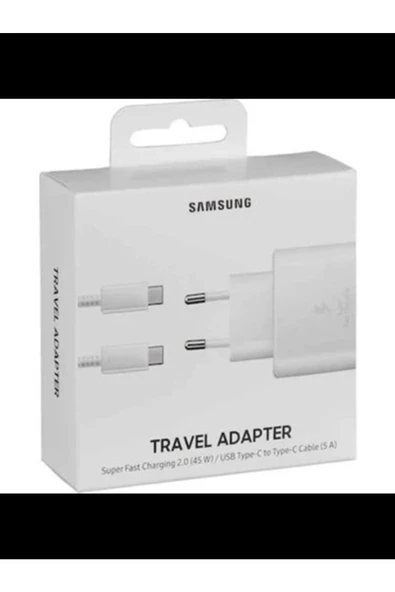 Samsung TA845 Fast Charging 45W Samsung Type-C To Type-C ÇıkıŞlı Şarj Aleti