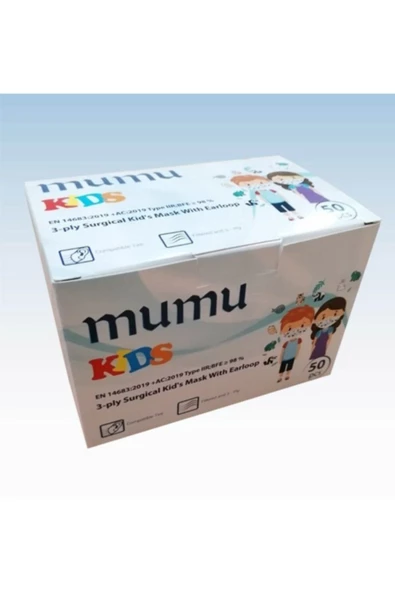 Çocuk Maskesi Pembe 50 Li Meltblown Lu Medikal Cerrahi Maske -5 Kutu- - 2